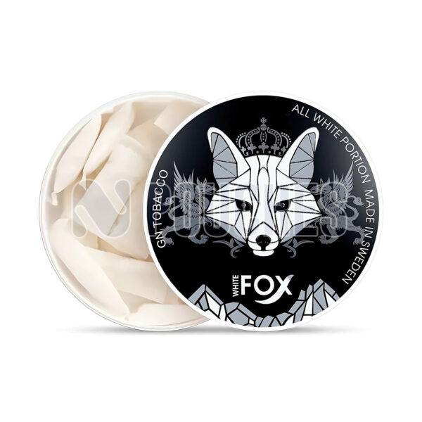 Open Box Black Edition Slims - 22mg/pouch White Fox Nicotine Pouches