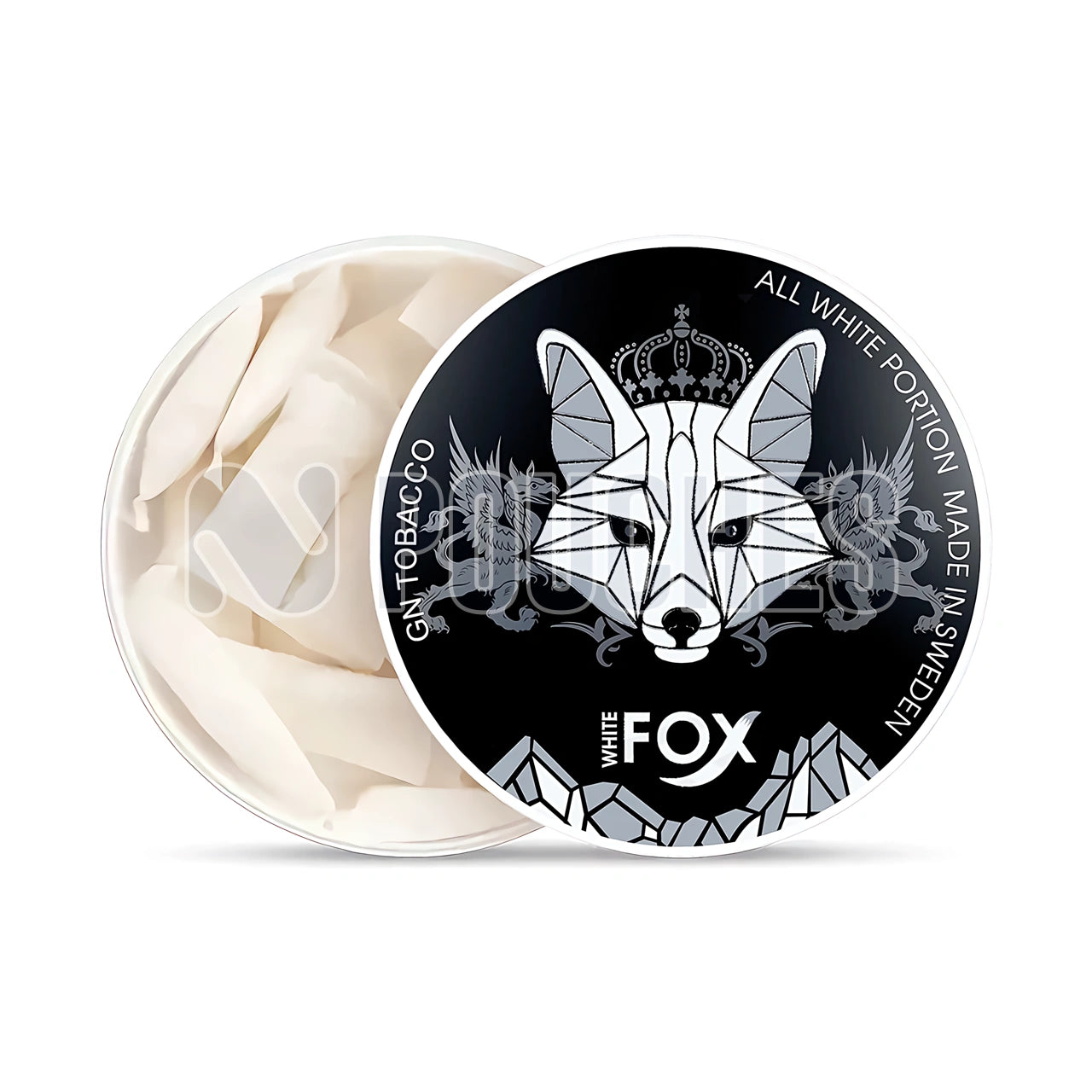 Open Box Black Edition Slims - 22mg/pouch White Fox Nicotine Pouches