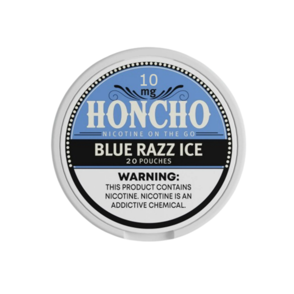 Blue Razz Ice Honcho Nicotine Pouches 10mg