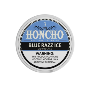 Blue Razz Ice Honcho Nicotine Pouches 3mg