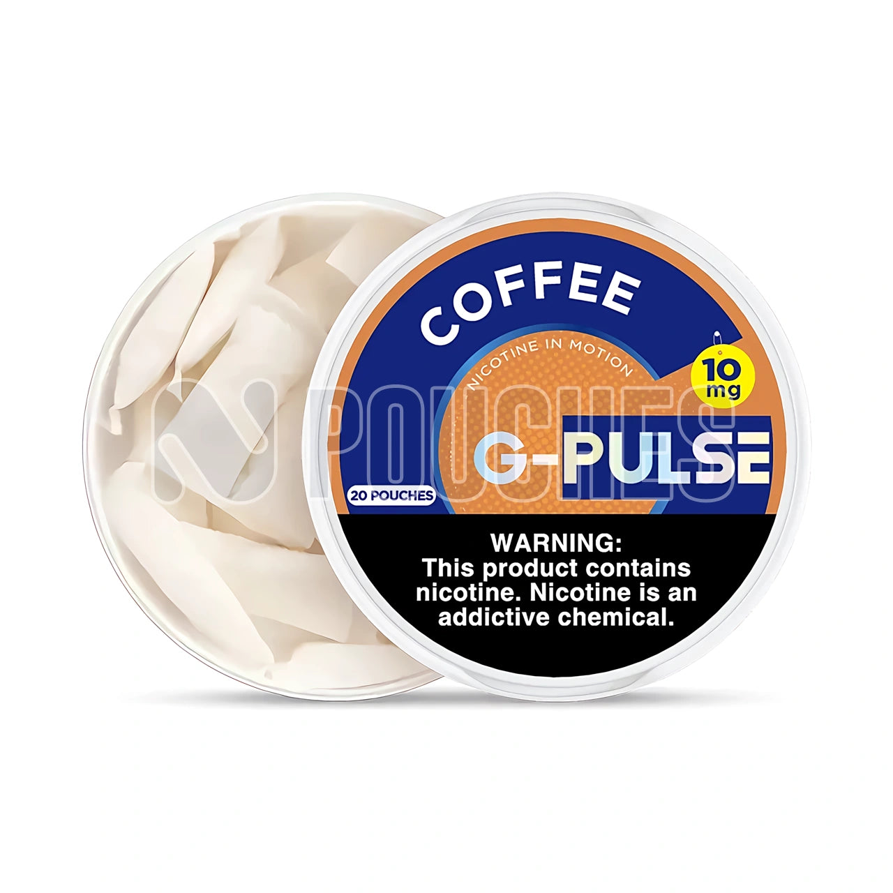 Open Box Coffee G-Pulse Nicotine Pouches 10mg