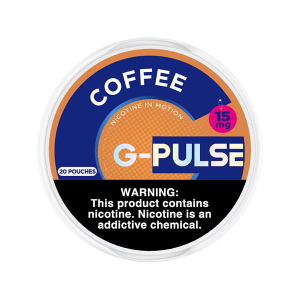 Coffee G-Pulse Nicotine Pouches 15mg