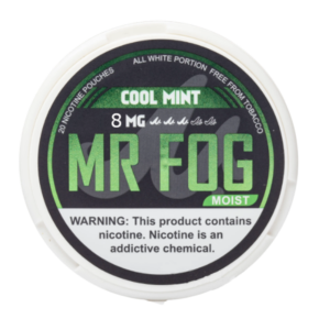 Cool Mint Mr Fog Nicotine Pouches 8mg Moist