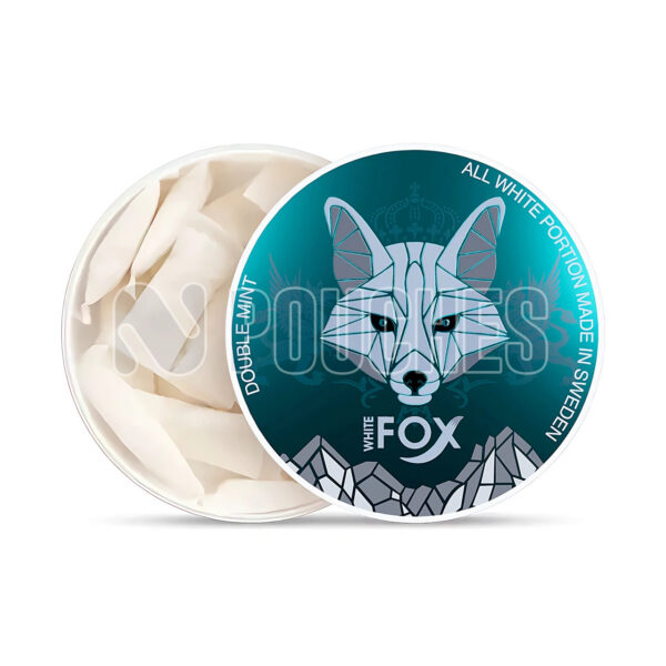 Open Box Double Mint - 12mg/pouch White Fox Nicotine Pouches