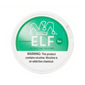 Wintergreen ELF Nicotine Pouches 3mg