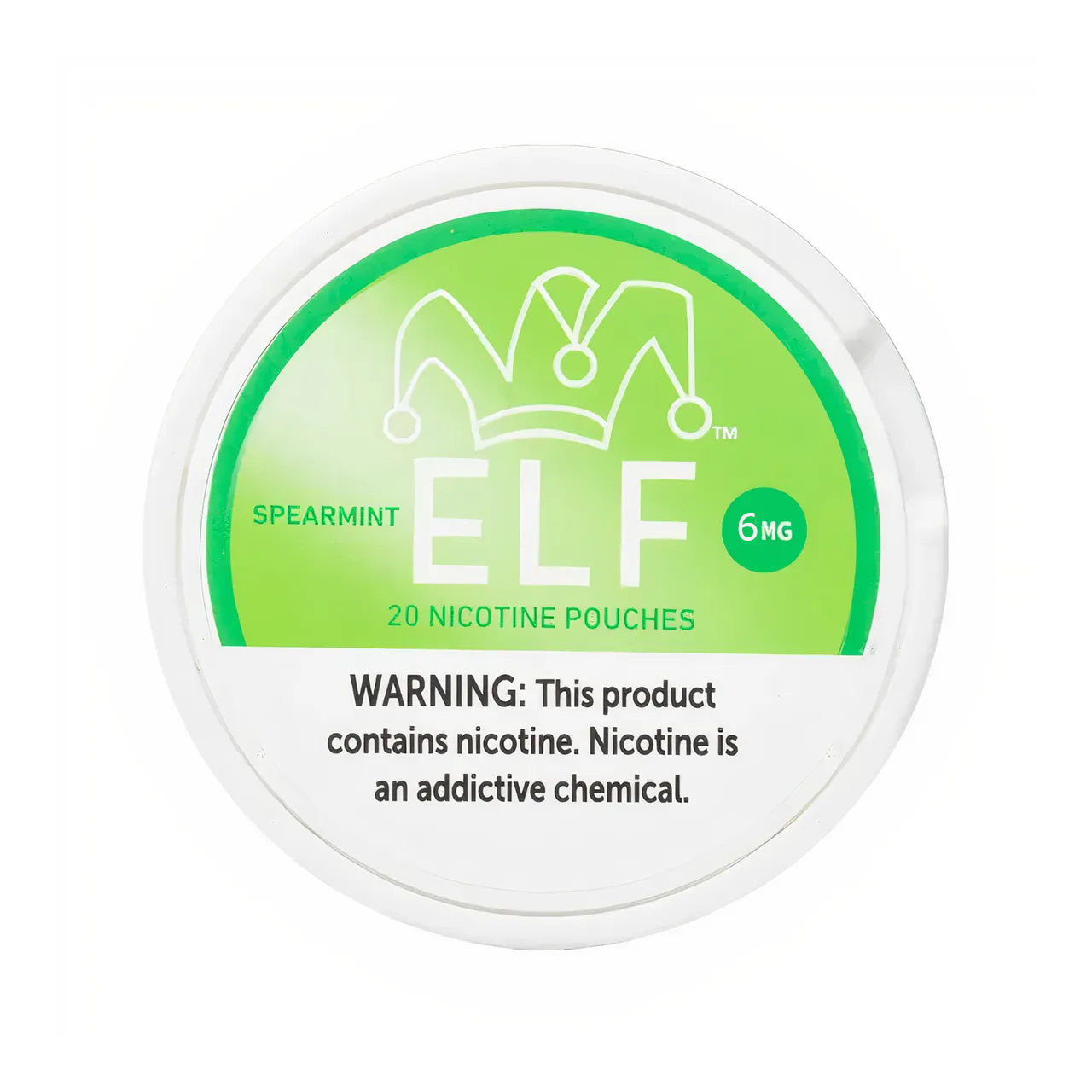 elf_nicotine_pouches-6-MG-spearmint.jpg Spearmint ELF Nicotine Pouches 6mg