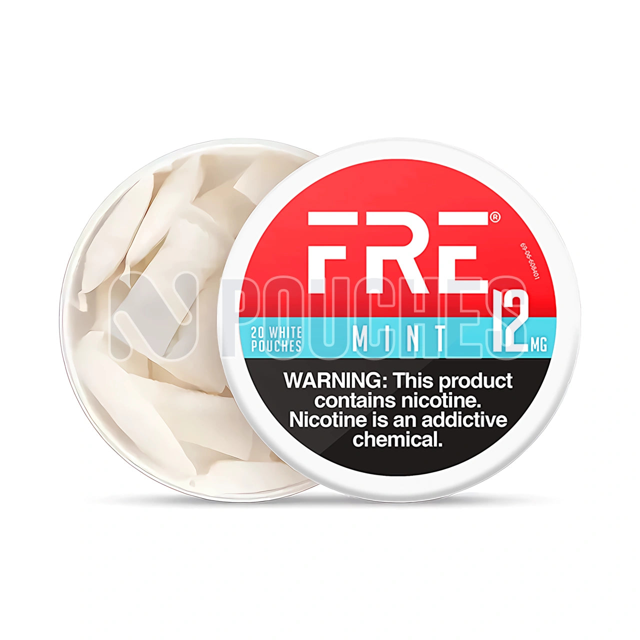 Open Box Mint Fre Nicotine Pouches 12mg