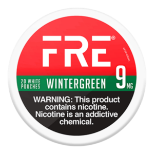 Wintergreen Fre Nicotine Pouches 9mg