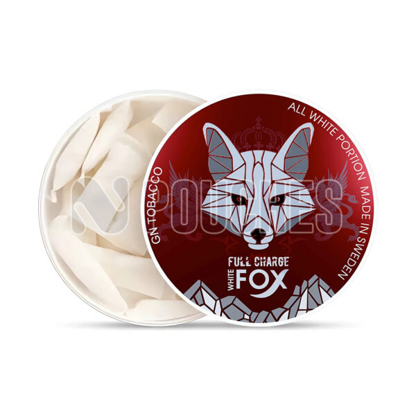Open Box Full Charge - 20mg/pouch White Fox Nicotine Pouches