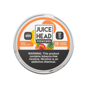 Peach Pineapple Mint Juice Head Nicotine Pouches 12mg