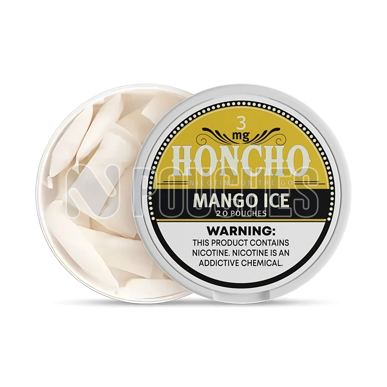 Open Box Mango Ice Honcho Nicotine Pouches 3mg