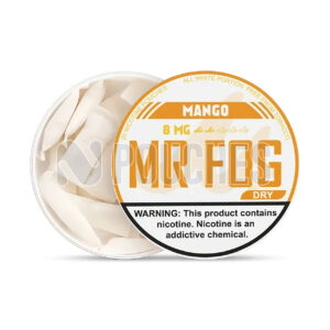 Open Box Mango Mr Fog Nicotine Pouches 8mg Dry