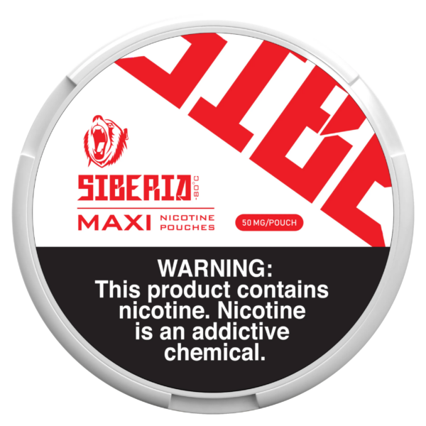 Maxi - 50mg/pouch Siberia Nicotine Pouches