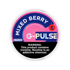 Mixed Berry G-Pulse Nicotine Pouches 6mg