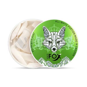 Open Box Peppered Mint - 12mg/pouch White Fox Nicotine Pouches