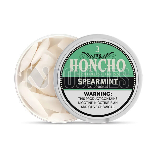 Open Box Spearmint Honcho Nicotine Pouches 3mg