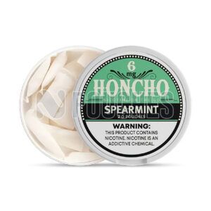 Open Box Spearmint Honcho Nicotine Pouches 6mg