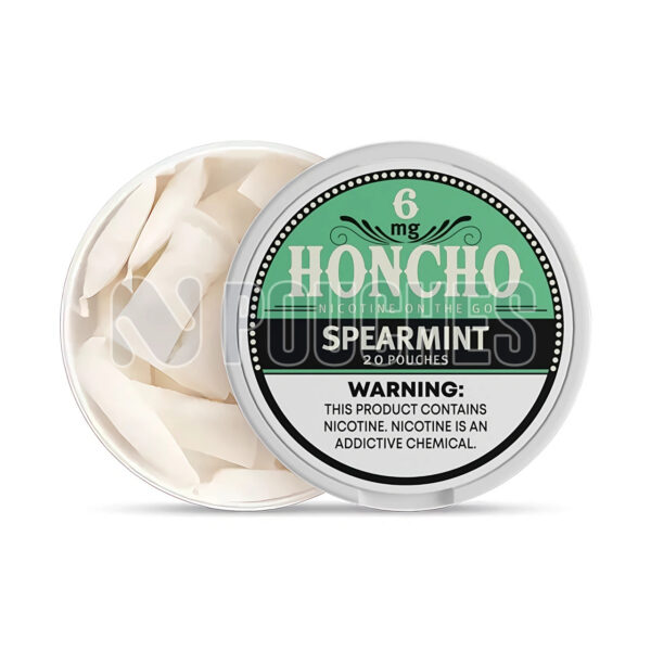 Open Box Spearmint Honcho Nicotine Pouches 6mg