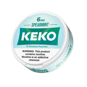 Spearmint KEKO Nicotine Pouches 6mg