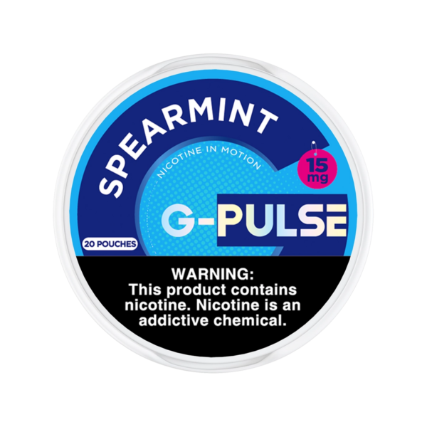 Spearmint G-Pulse Nicotine Pouches 15mg