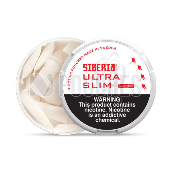 Open Box Ultra Slim - 16mg/pouch Siberia Nicotine Pouches