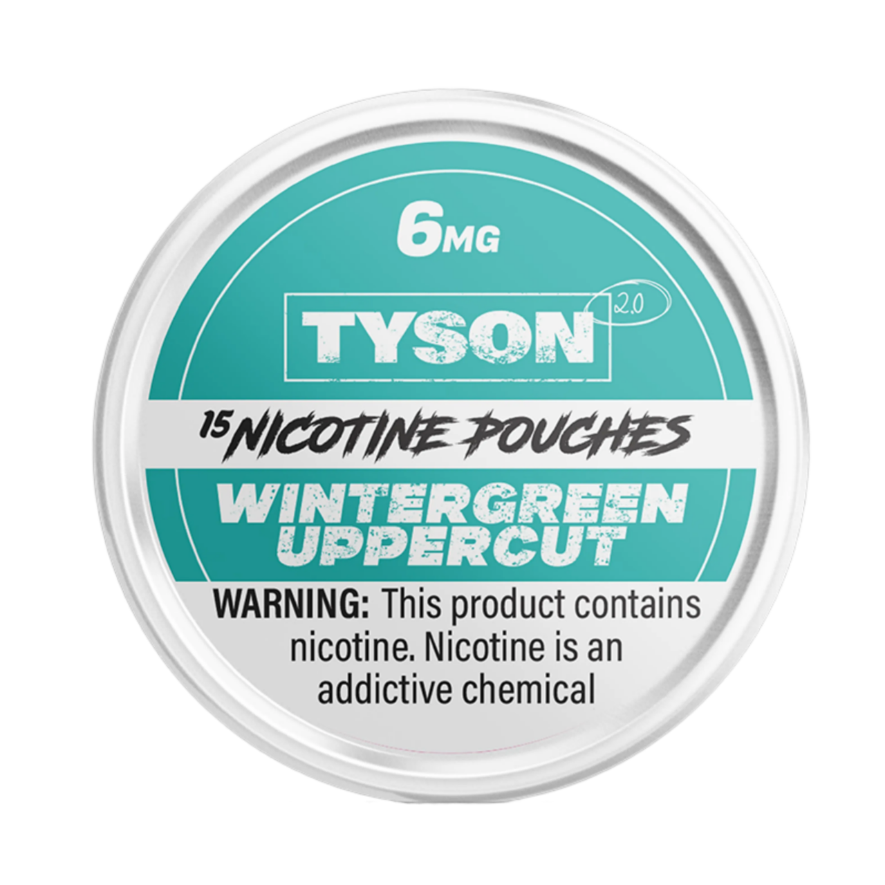 Wintergreen Uppercut Tyson 2.0 Nicotine Pouches 6mg