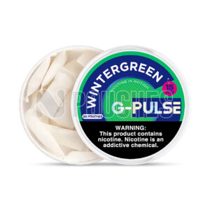 Open Box Wintergreen G-Pulse Nicotine Pouches 15mg